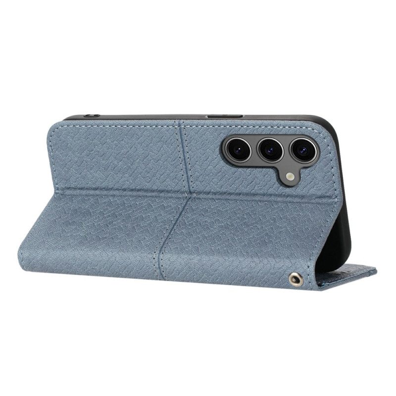 Kotelot Samsung Galaxy S25 Fe Kudottu Tekstuuri Ja Nauha