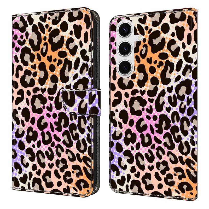 Kotelot Samsung Galaxy S25 Fe Leopardin Ihokuvio Suojakuori