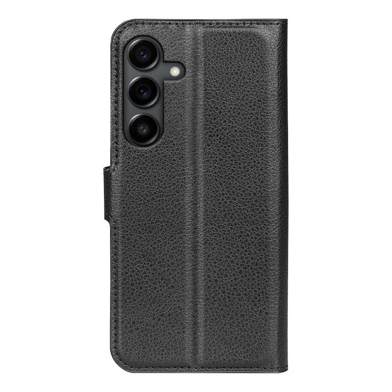 Kotelot Samsung Galaxy S25 Fe Litsikuvioinen Tekonahka