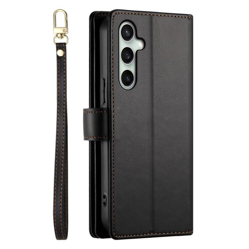 Kotelot Samsung Galaxy S25 Fe Lompakko Ja Hihnat Suojakuori