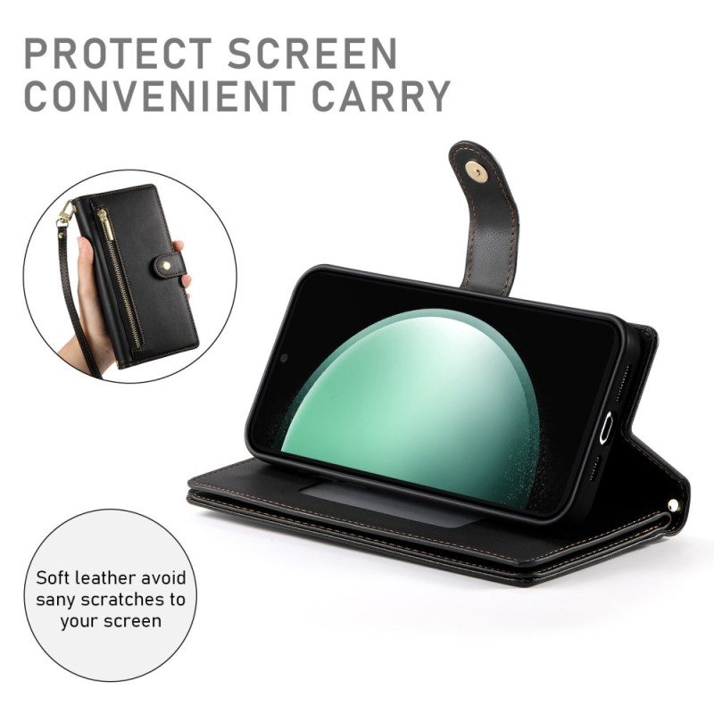 Kotelot Samsung Galaxy S25 Fe Lompakko Ja Hihnat Suojakuori