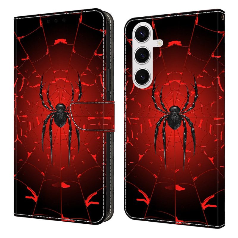 Kotelot Samsung Galaxy S25 Fe Musta Hämähäkki