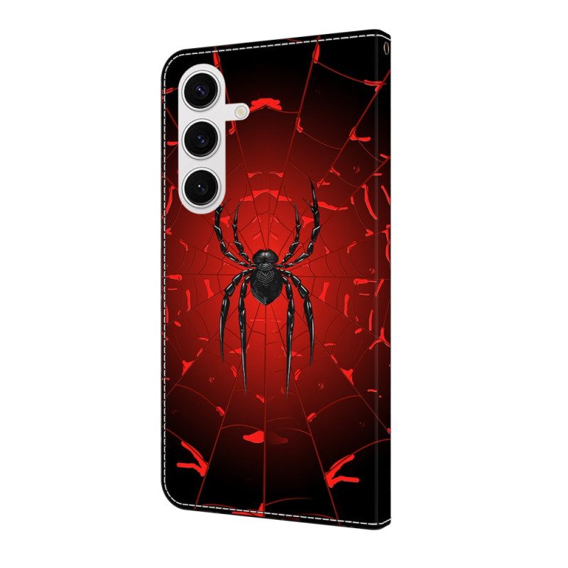 Kotelot Samsung Galaxy S25 Fe Musta Hämähäkki