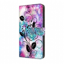 Kotelot Samsung Galaxy S25 Fe Piirretty Ruusu