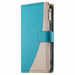 Kotelot Samsung Galaxy S25 Fe Puhelinkuoret Nahkainen Vetoketjullinen Lompakko Hihnoilla