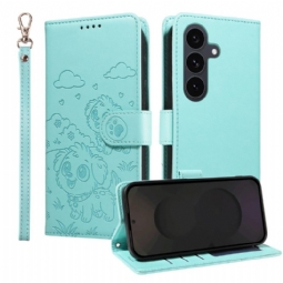 Kotelot Samsung Galaxy S25 Fe Rfid-esto Ja Koirakuvio