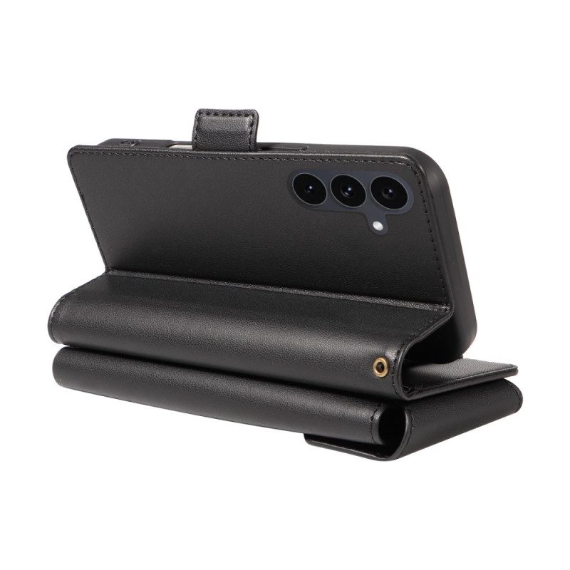 Kuoret Samsung Galaxy S25 Fe Korttikotelo Ja Rannehihna