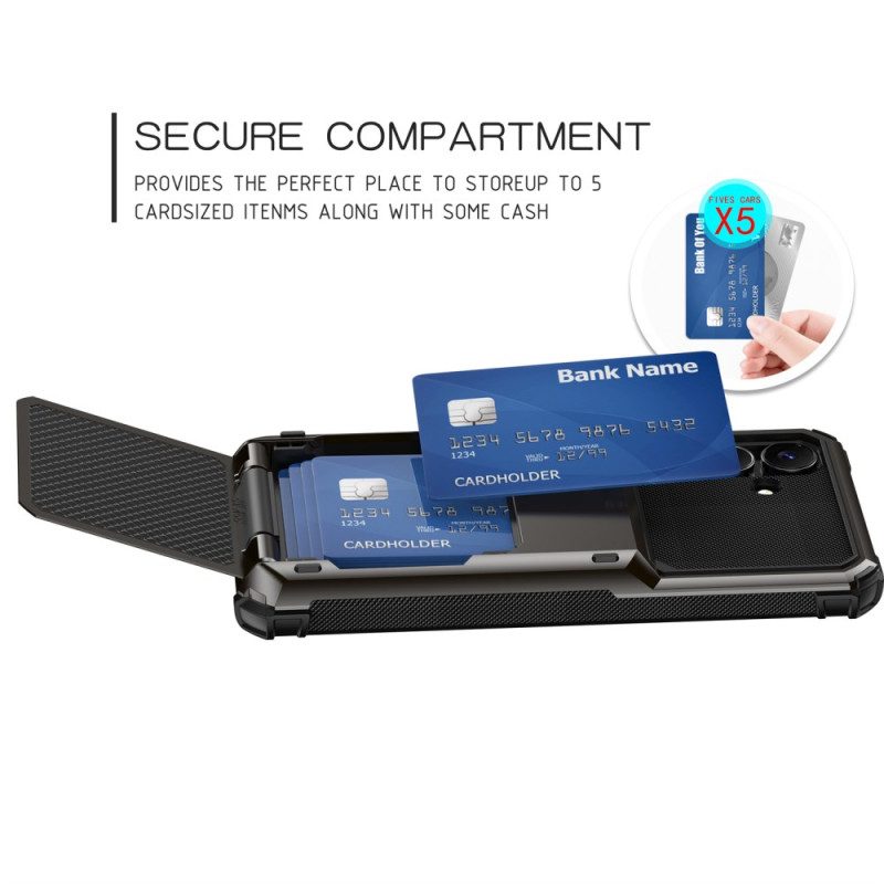 Kuori Samsung Galaxy S25 Fe Käännettävä Korttikotelo