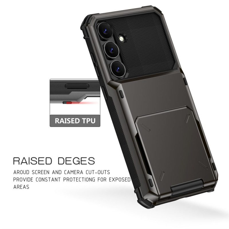 Kuori Samsung Galaxy S25 Fe Käännettävä Korttikotelo