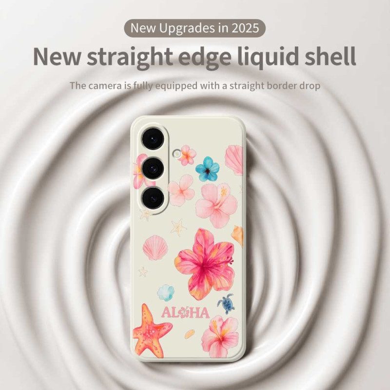 Kuori Samsung Galaxy S25 Fe Kukat-silikoni