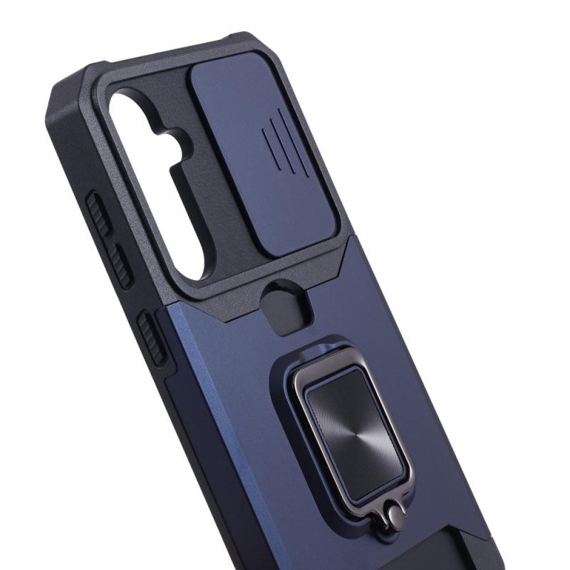 Kuori Samsung Galaxy S25 Fe Linssinsuoja Ja Jalusta