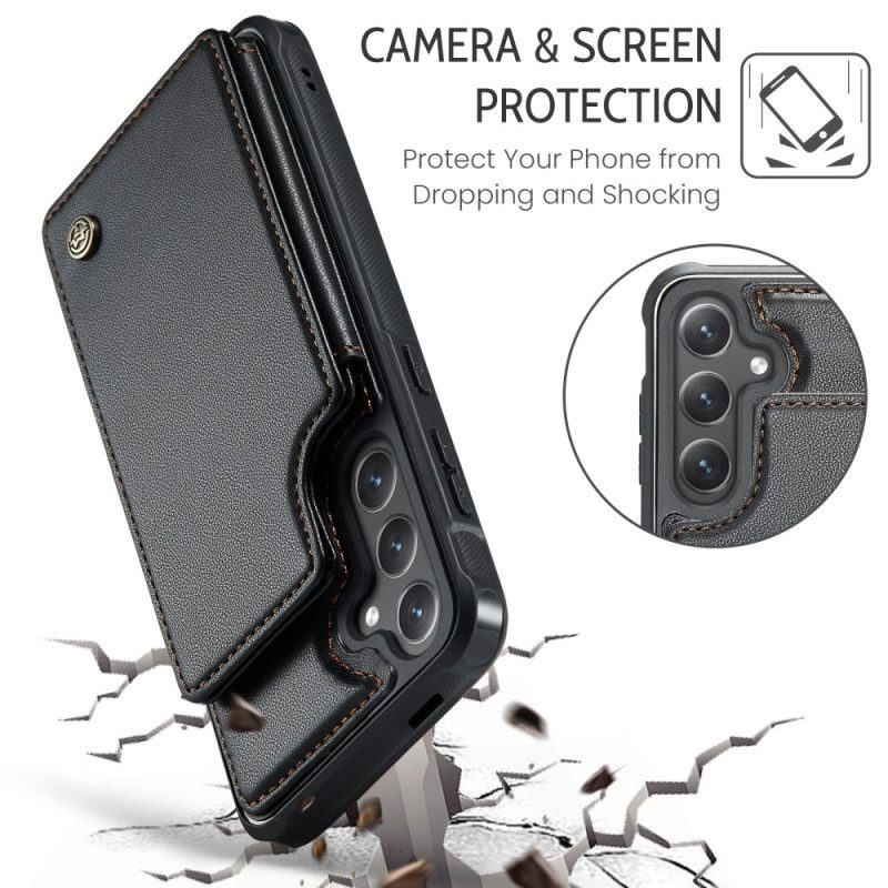 Kuori Samsung Galaxy S25 Fe Lompakko Lukittavalla Rfid-lukolla