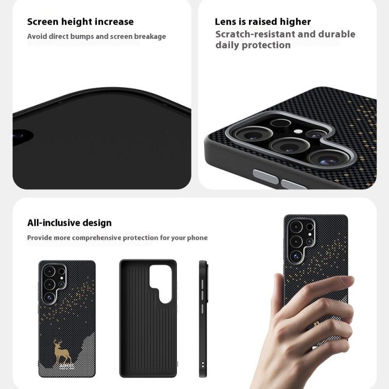 Kuori Samsung Galaxy S25 Fe Magsafe-yhteensopiva Abeel-kuvio