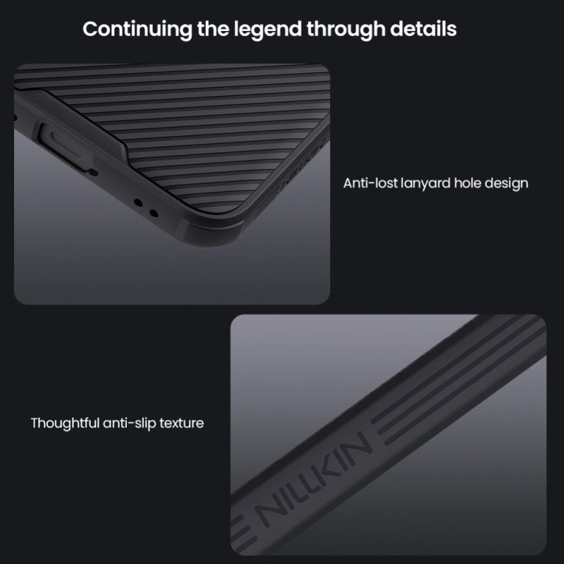 Kuori Samsung Galaxy S25 Fe Yhteensopiva Magsafe Camshield Pro Nillkinin Kanssa