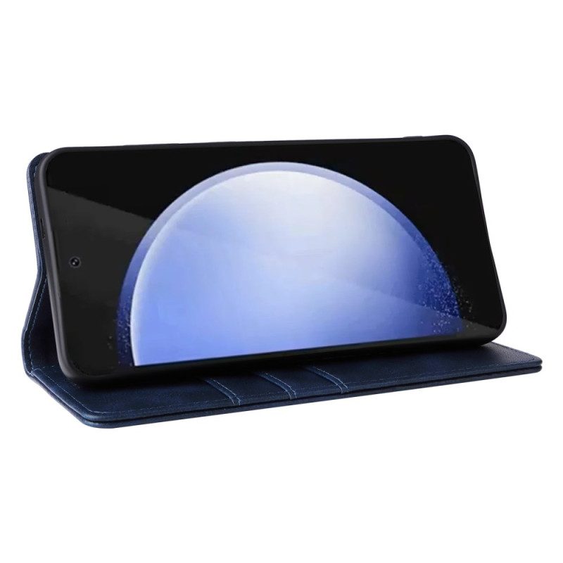 Nahkakotelo Samsung Galaxy S25 Fe Nahkakuvio Suojakuori