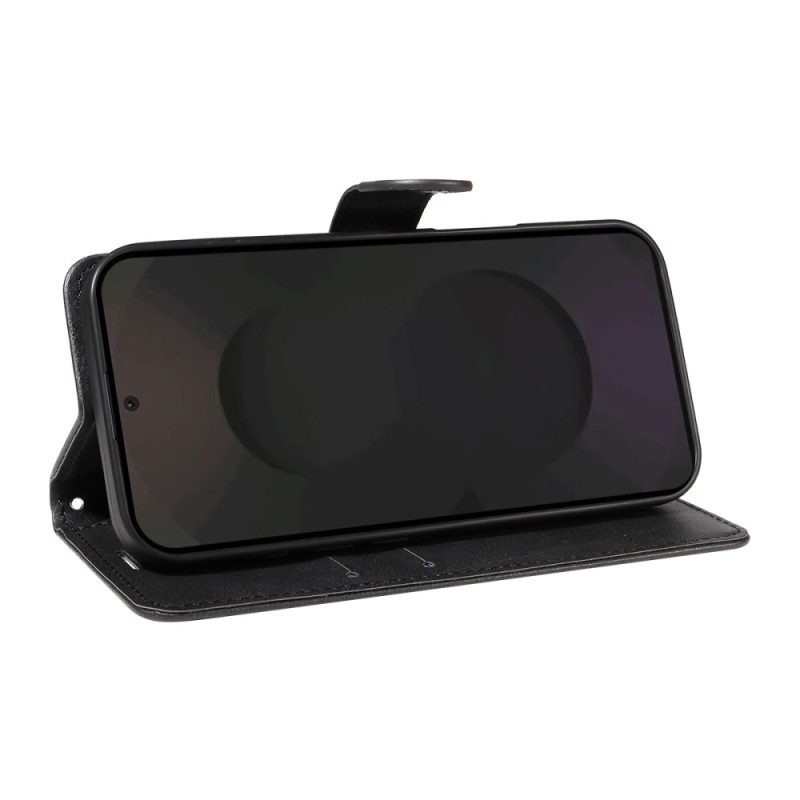 Nahkakotelo Samsung Galaxy S25 Fe Yksivärinen