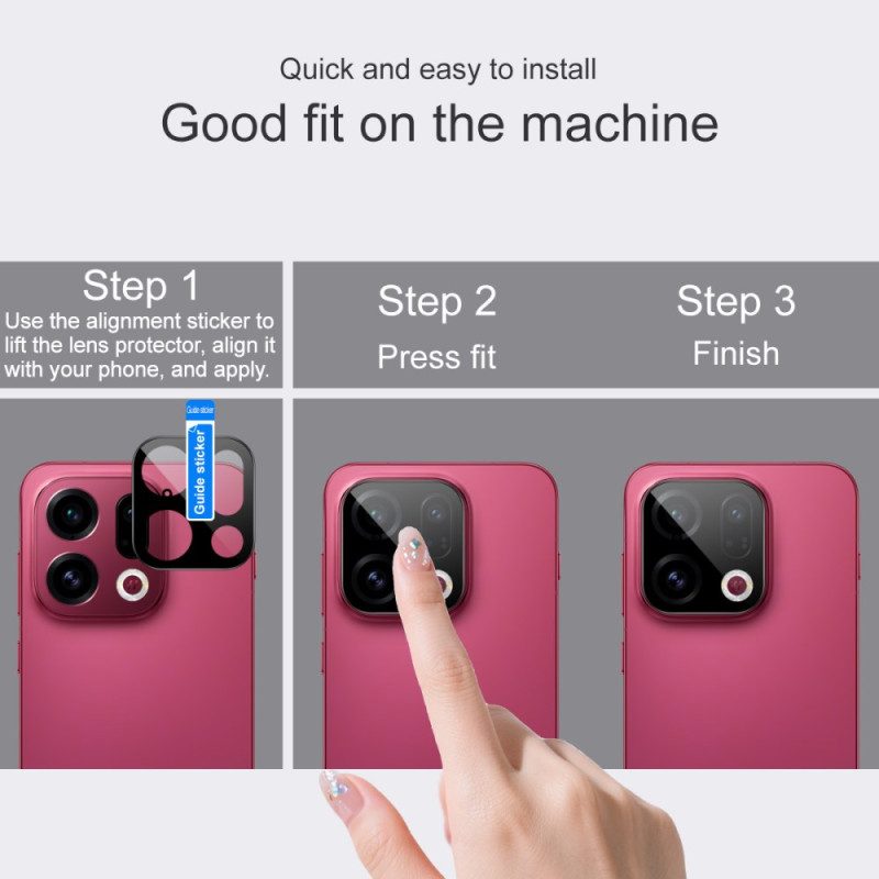 Karkaistusta Lasisesta Linssinsuojasta Oppo Find X9 5g (musta Versio)