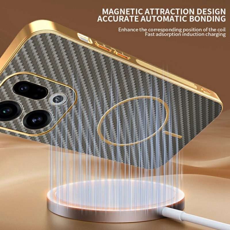 Kuori Oppo Find X9 5g Hiilikuitukuvio Suojakuori