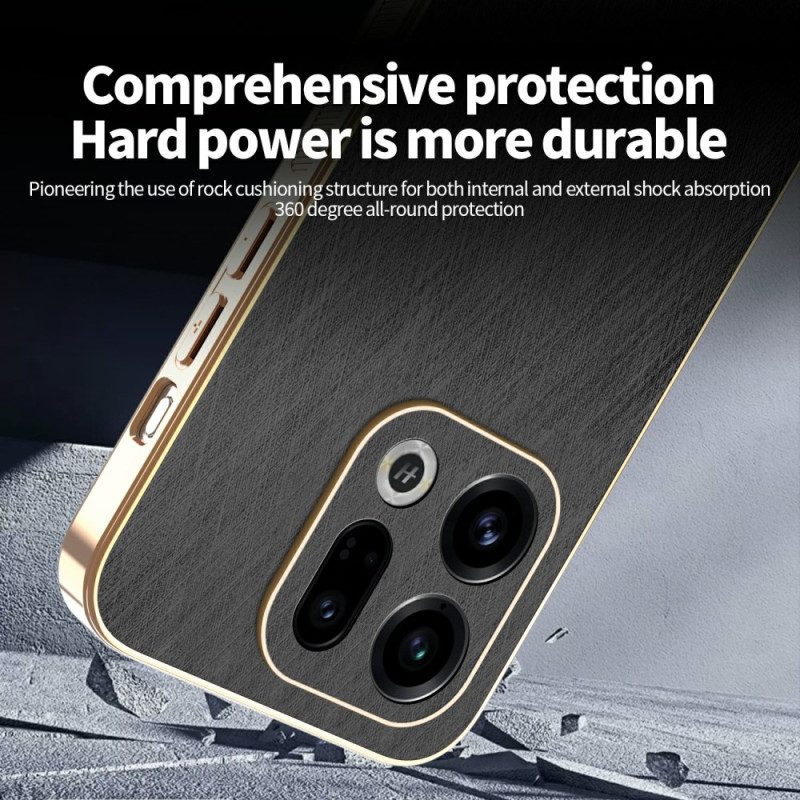 Kuori Oppo Find X9 5g Kadem Nahkaefekti