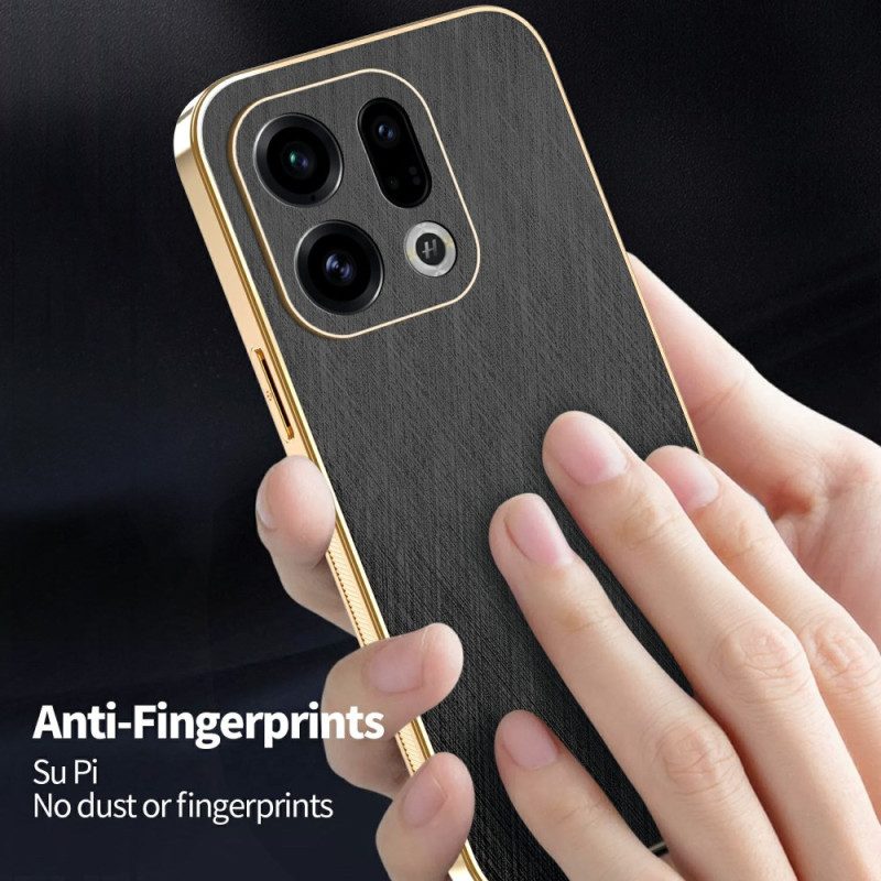 Kuori Oppo Find X9 5g Kadem Nahkaefekti