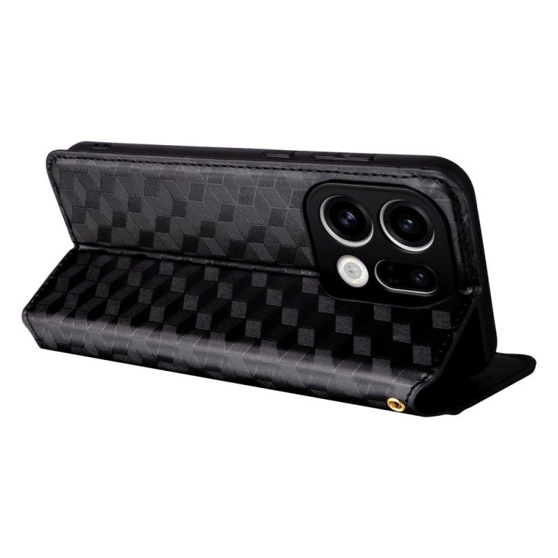 Nahkakotelo Oppo Find X9 5g Puhelinkuoret Timanttikuvio