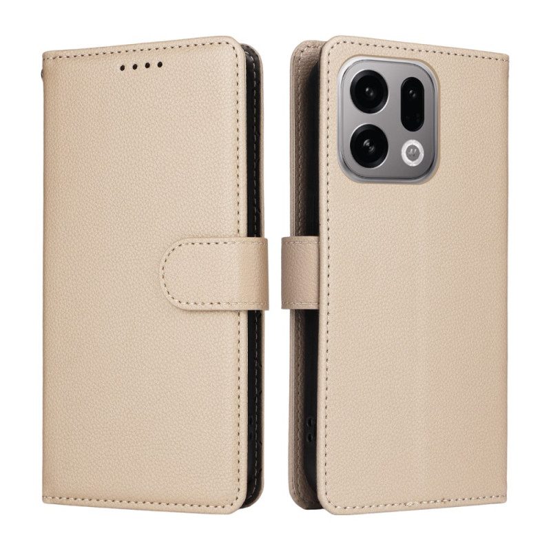 Nahkakotelo Oppo Find X9 5g Rfid-suojattu