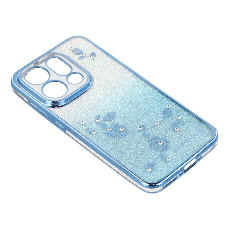 Puhelinkuoret Oppo Find X9 5g Kadem Kukkia Ja Strasseja Koristavat Hihnat