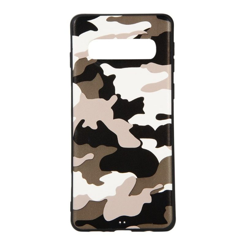 Kuori Samsung Galaxy S10 Alkuperäinen Military Camouflage Gel