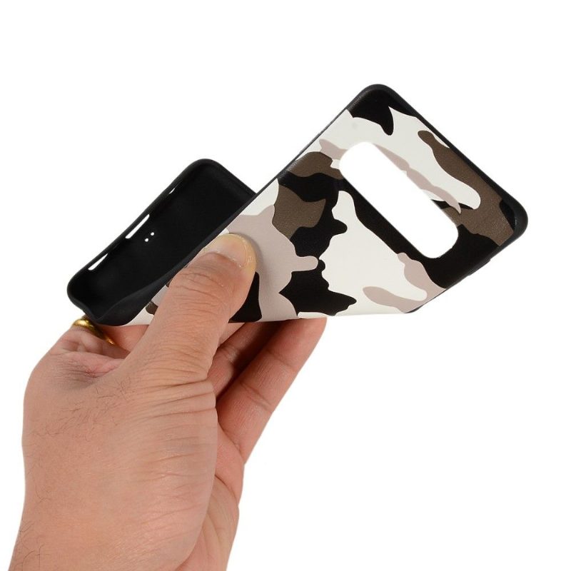 Kuori Samsung Galaxy S10 Alkuperäinen Military Camouflage Gel