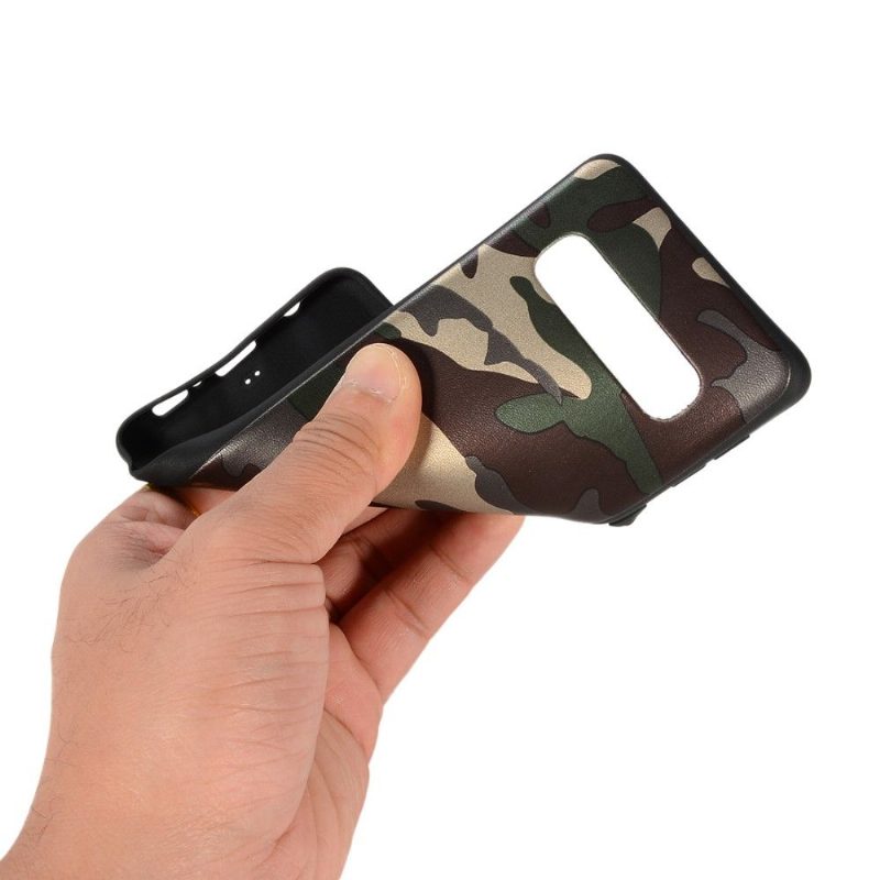 Kuori Samsung Galaxy S10 Alkuperäinen Military Camouflage Gel