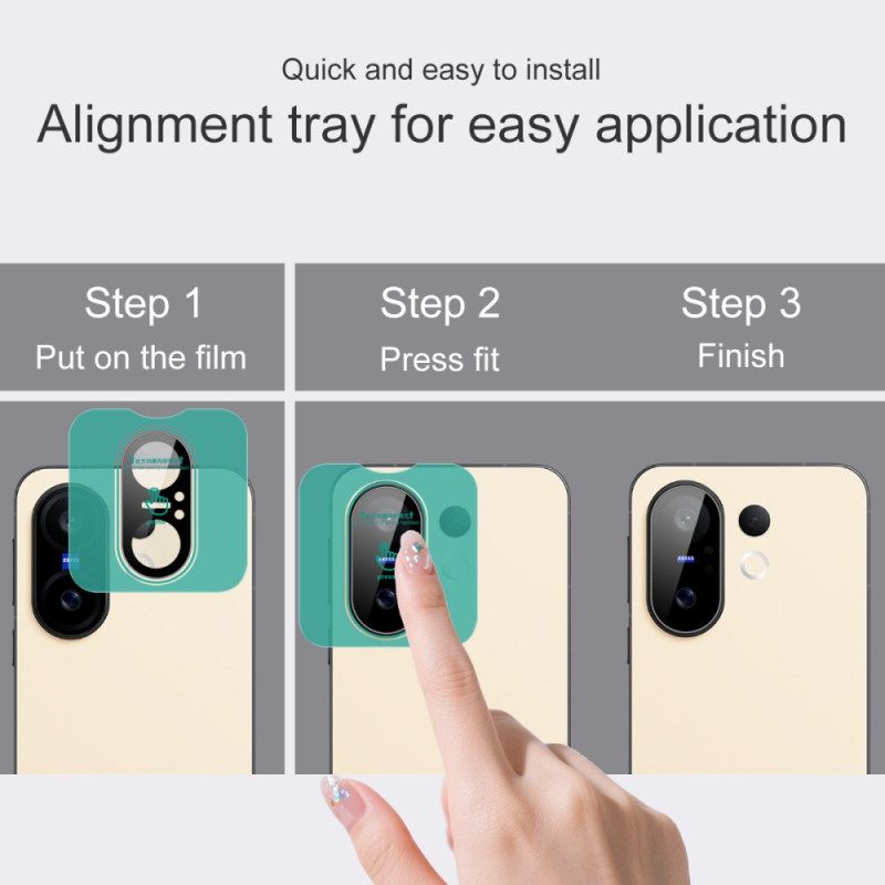 Karkaistusta Lasista Valmistettu Linssinsuoja Vivo X200 Fe Itsesäätyvällä Kehyksellä (musta Versio)