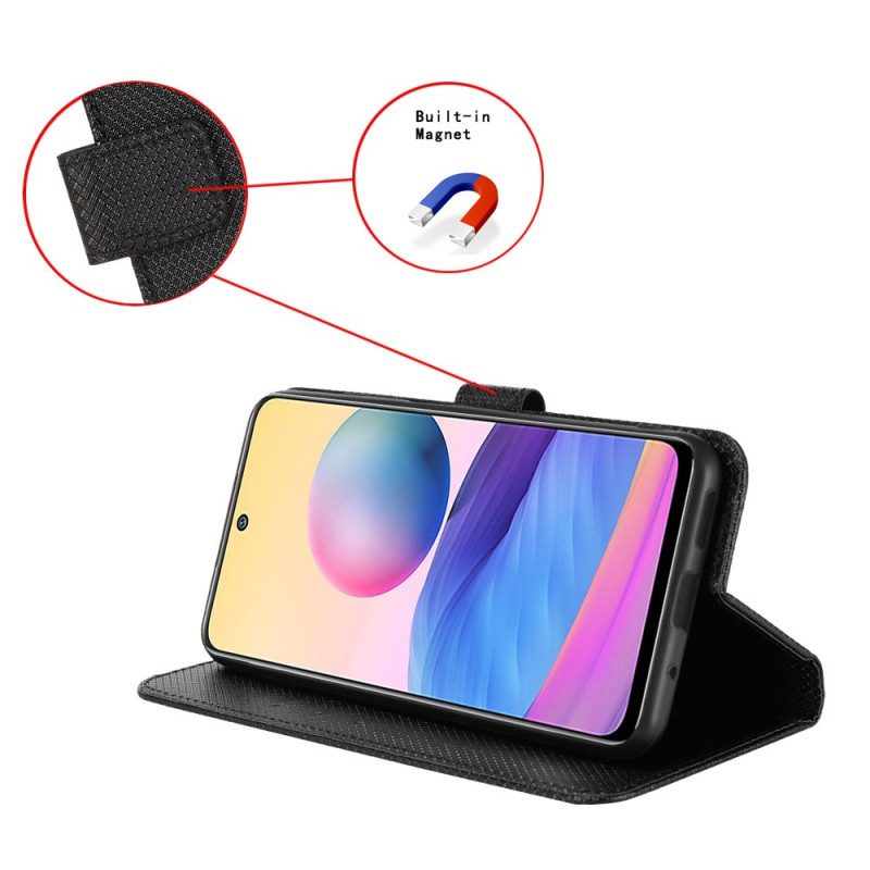 Kotelot Vivo X200 Fe Teksturoitu Tekonahka