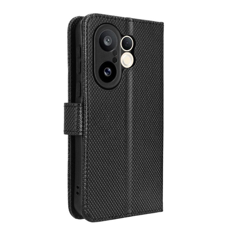 Kotelot Vivo X200 Fe Teksturoitu Tekonahka