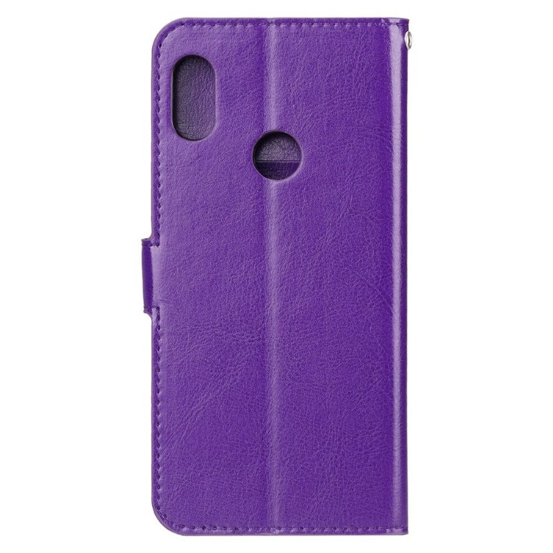 Kotelot Huawei P Smart 2020 Korttikotelo Jalustalla - Violetti