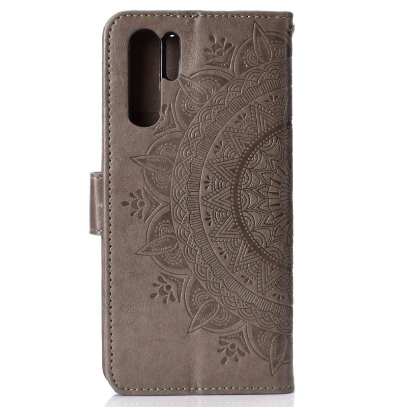 Kuoret Huawei P30 Pro Alkuperäinen Mandala-kuvioinen Korttikotelo