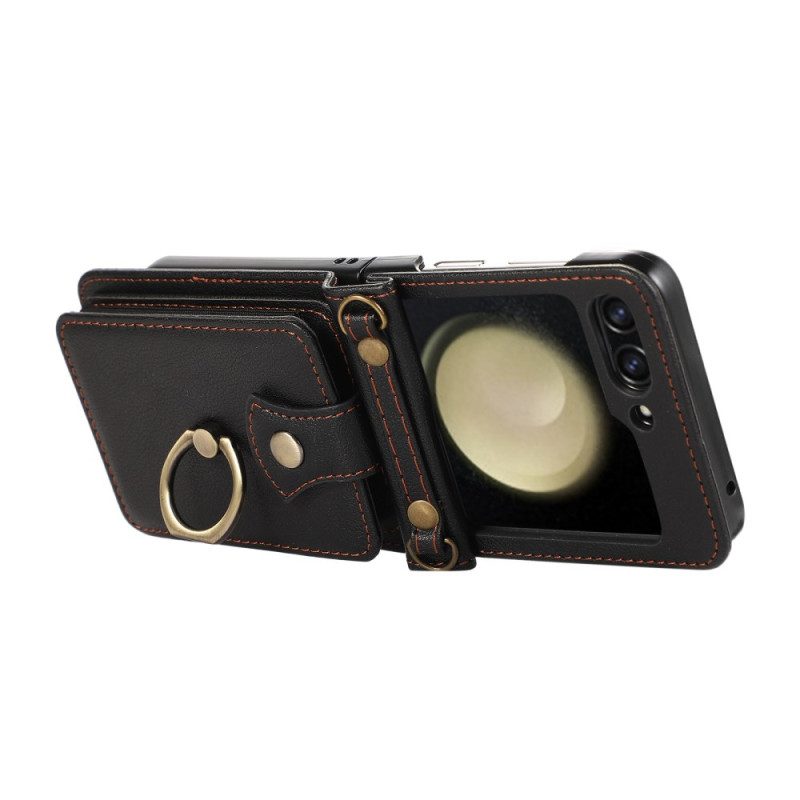 Case Samsung Galaxy Z Flip 7 Puhelinkuoret Korttikotelo Ja Olkahihna