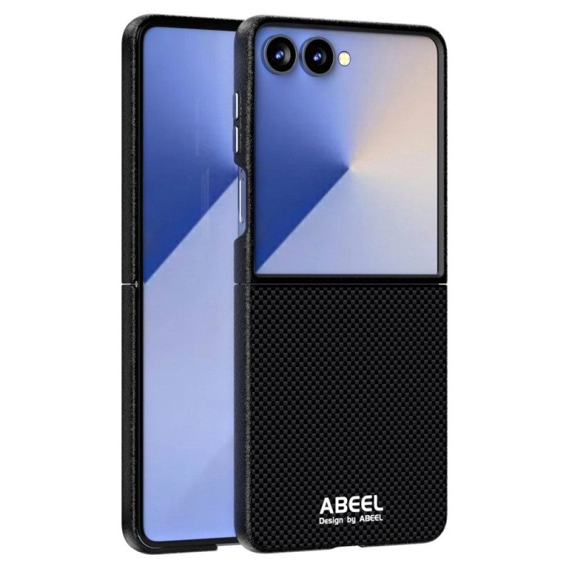 Case Samsung Galaxy Z Flip 7 Puhelinkuoret Magsafe-yhteensopiva Mustavalkoinen Abeel