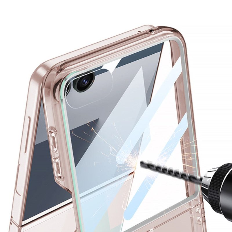 Case Samsung Galaxy Z Flip 7 Puhelinkuoret Värillinen Läpikuultava Gkk