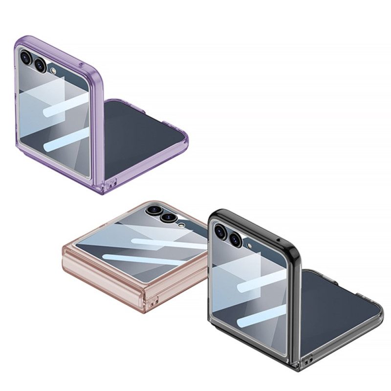 Case Samsung Galaxy Z Flip 7 Puhelinkuoret Värillinen Läpikuultava Gkk
