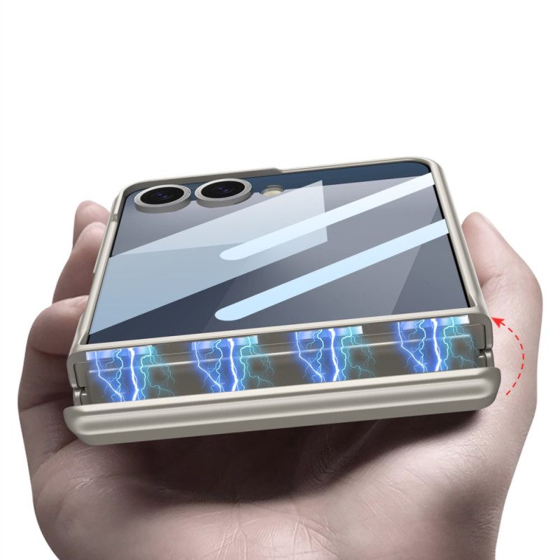 Kuori Samsung Galaxy Z Flip 7 Gkk Magneettinen Jalusta Ja Suoja