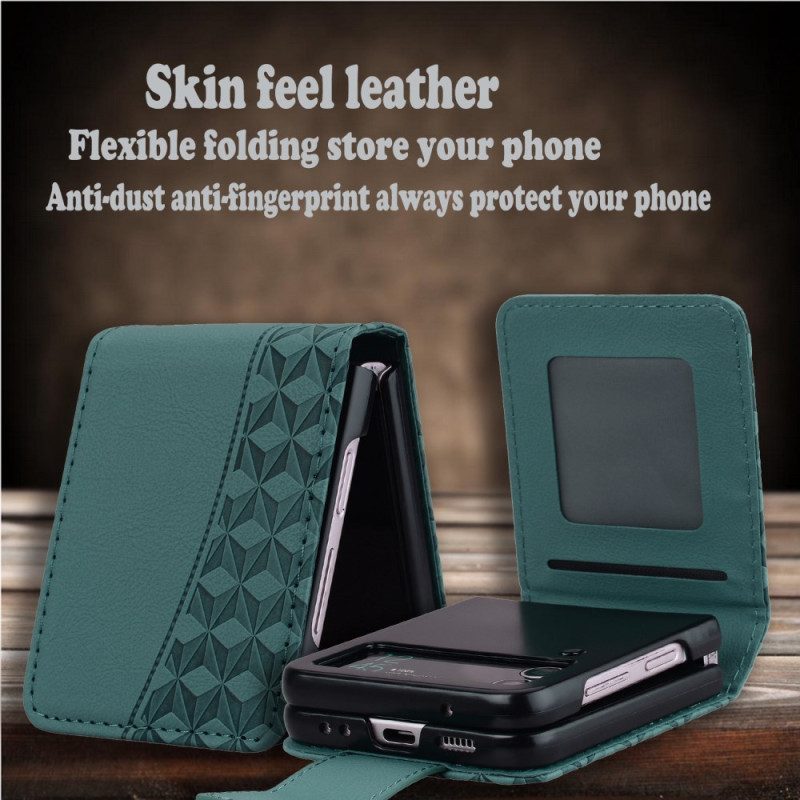 Kuori Samsung Galaxy Z Flip 7 Graafinen Reunus Suojakuori