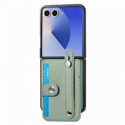 Kuori Samsung Galaxy Z Flip 7 Hiilikuitukorttikotelo Suojakuori