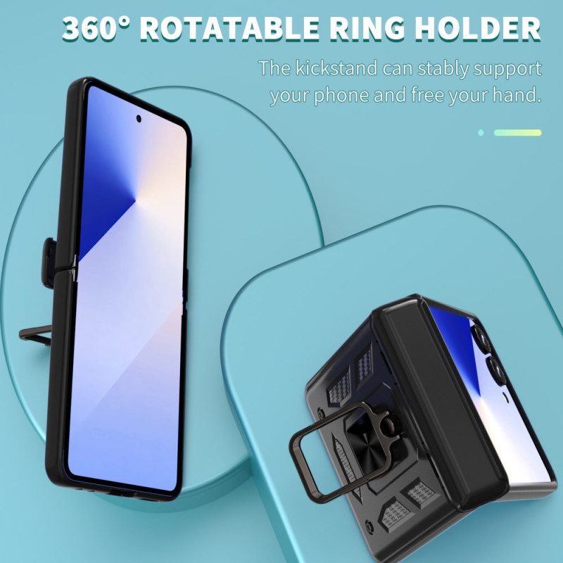 Kuori Samsung Galaxy Z Flip 7 Kestävä Sormus