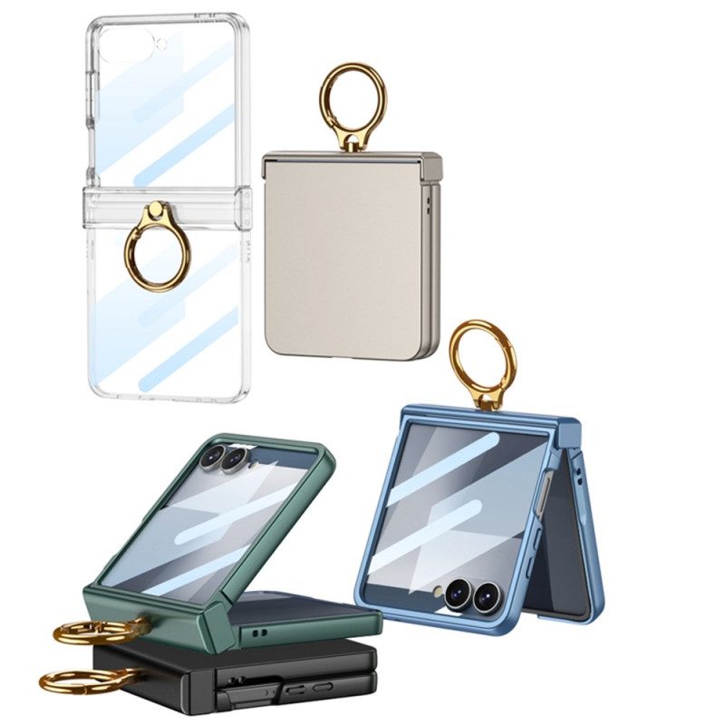 Kuori Samsung Galaxy Z Flip 7 Klassinen Gkk-sormuspidike