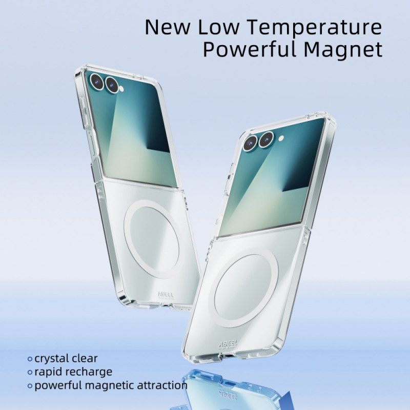 Kuori Samsung Galaxy Z Flip 7 Läpinäkyvä Magneettinen