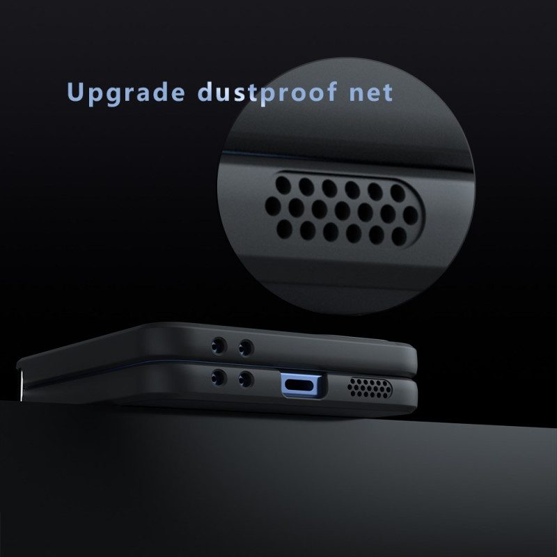 Kuori Samsung Galaxy Z Flip 7 Läpinäkyvä Musta Suojakuori