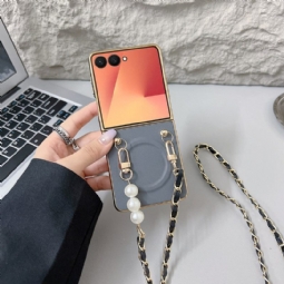 Kuori Samsung Galaxy Z Flip 7 Magneettinen Riipushihna Suojakuori