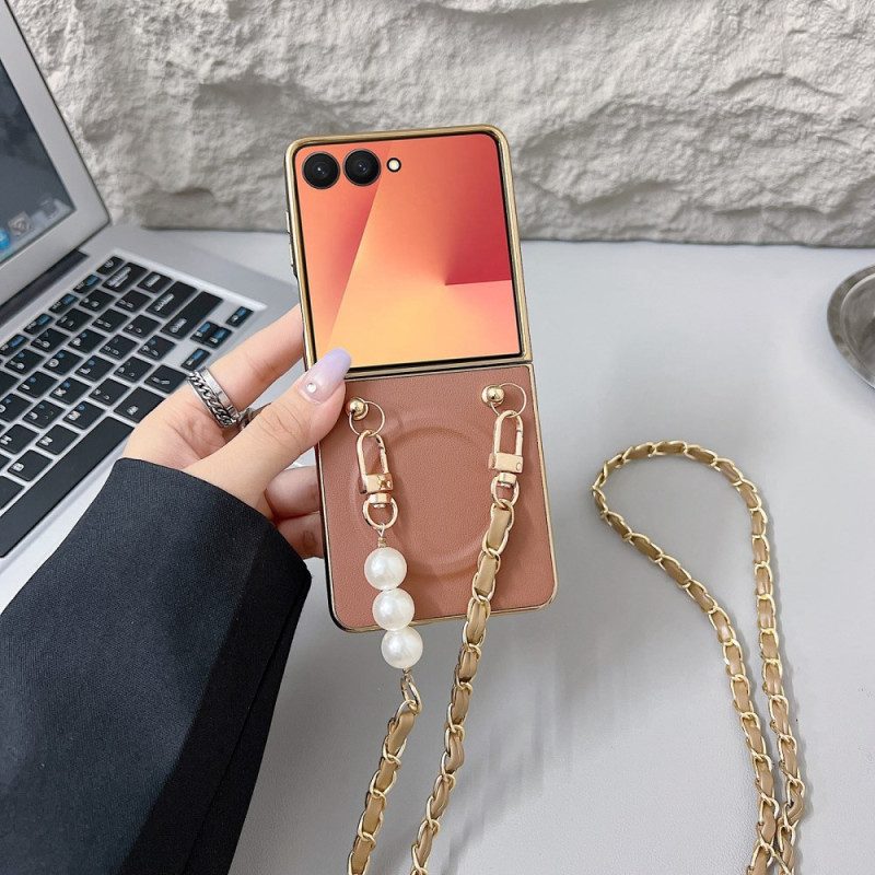 Kuori Samsung Galaxy Z Flip 7 Magneettinen Riipushihna Suojakuori