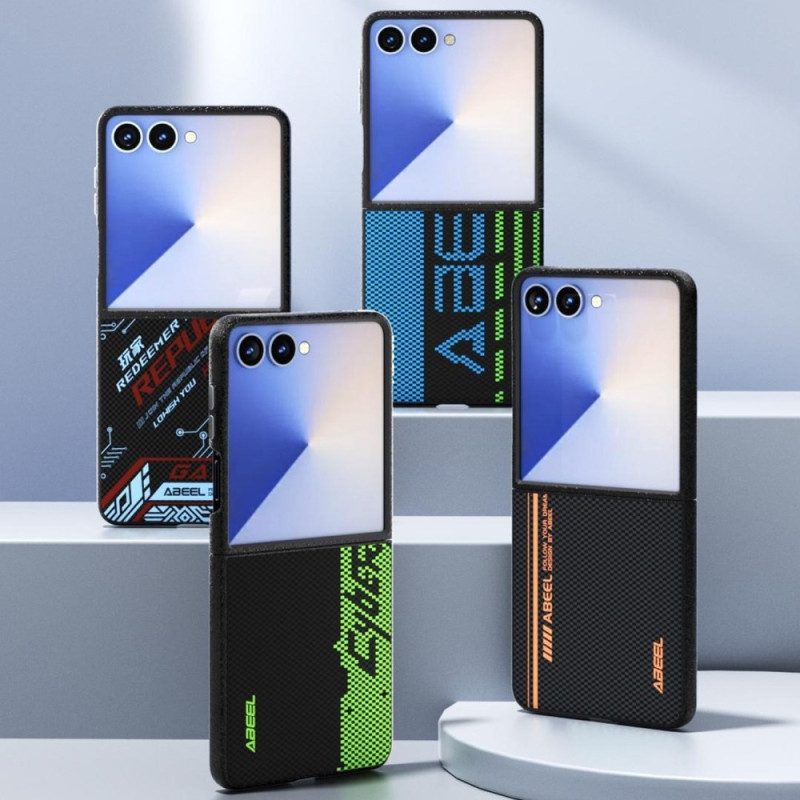 Kuori Samsung Galaxy Z Flip 7 Magsafe-yhteensopiva Abeel Graphic