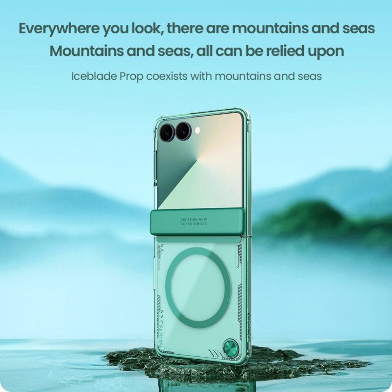 Kuori Samsung Galaxy Z Flip 7 Magsafe-yhteensopiva Iceblade Nillkin